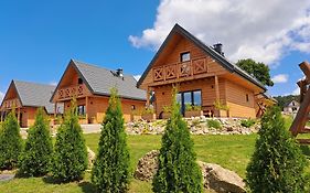 Osada Orlica klimatyczne domki z widokiem na góry i termalnym SPA sauna jacuzzi 4 km od Zieleniec Ski Arena